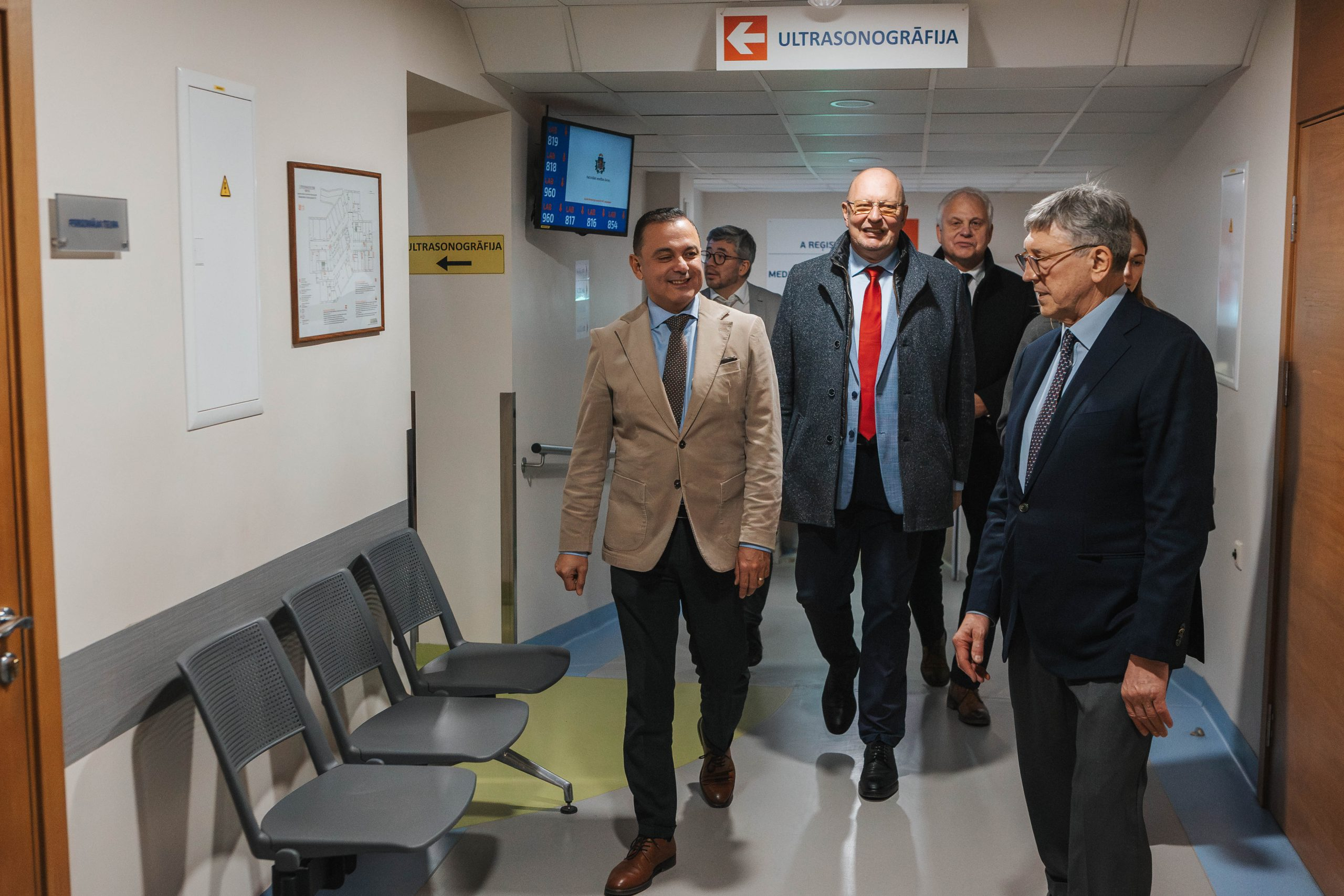 Veselības ministra vizīte Jūrmalas slimnīcā